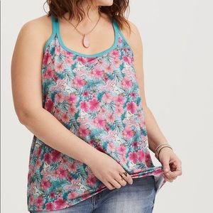 Torrid Ariel Tank SZ 3 NWT